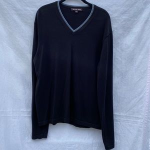 Michael Kors Vneck Dress Sweater